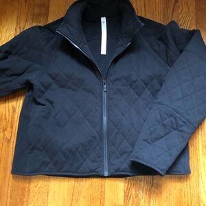 Lululemon quilted black jacket